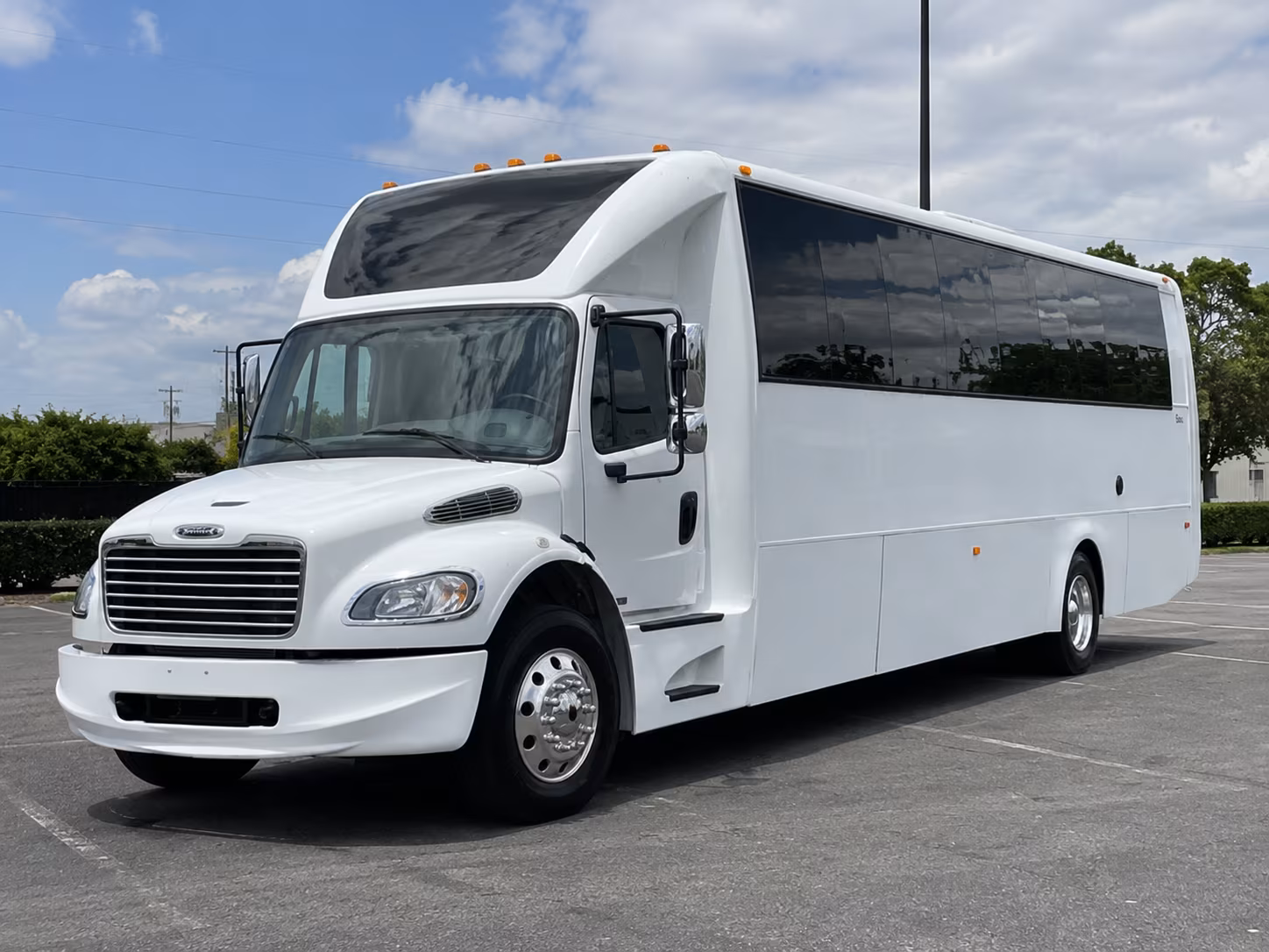 Miami Bachelor & Bachelorette Transportation party bus exterior