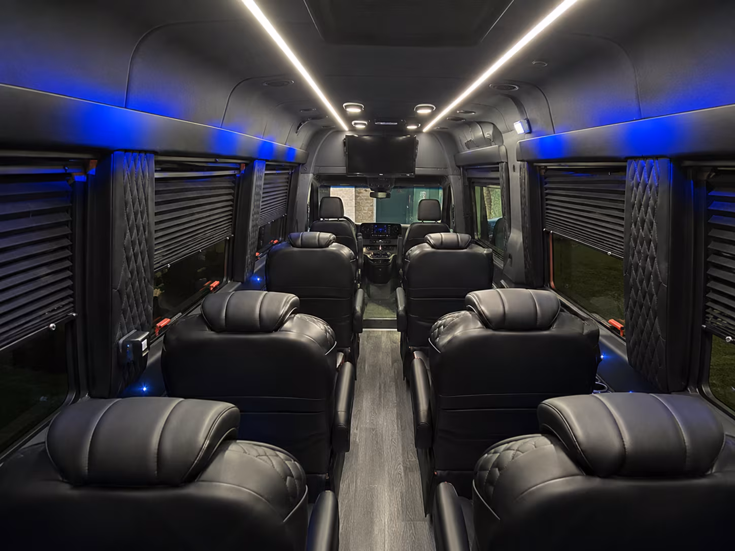 Miami Corporate Transportation party bus exterior