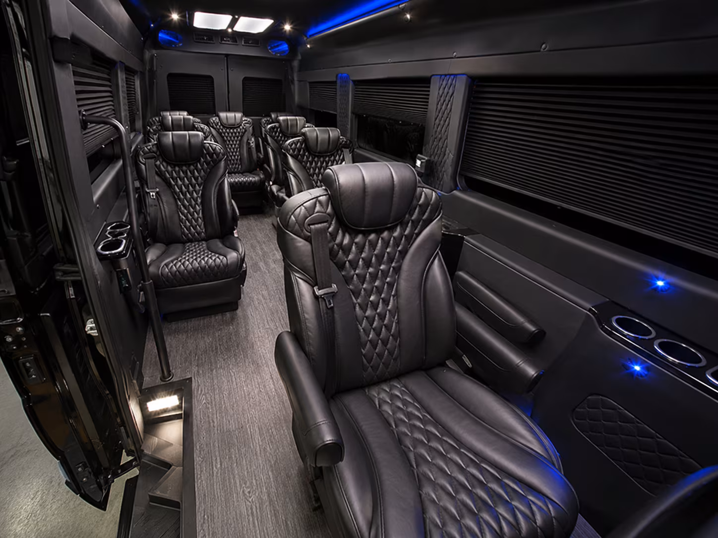 Miami Corporate Transportation party bus exterior