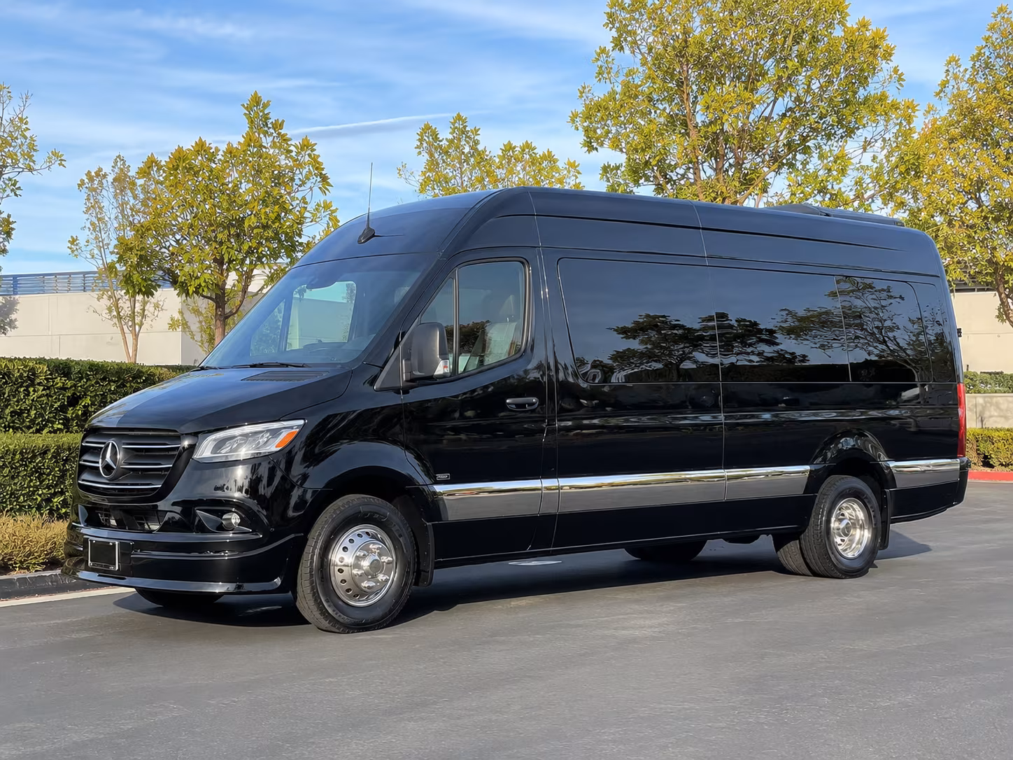 Miami Corporate Transportation party bus exterior