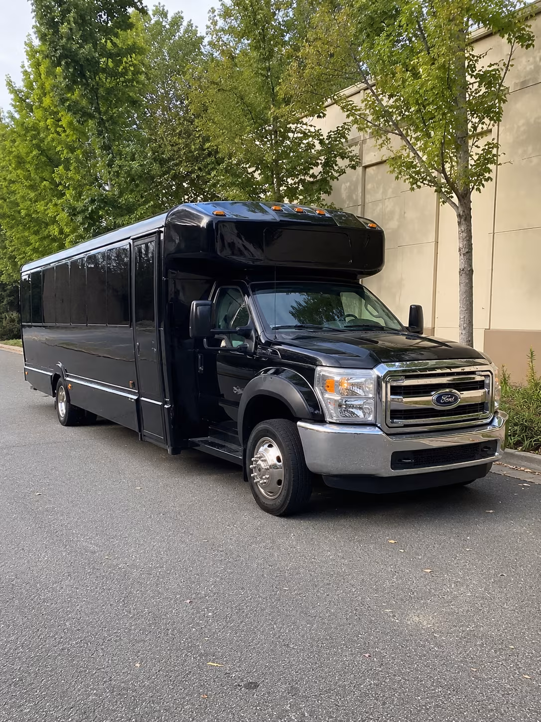 Miami Private Event Transportation party bus exterior