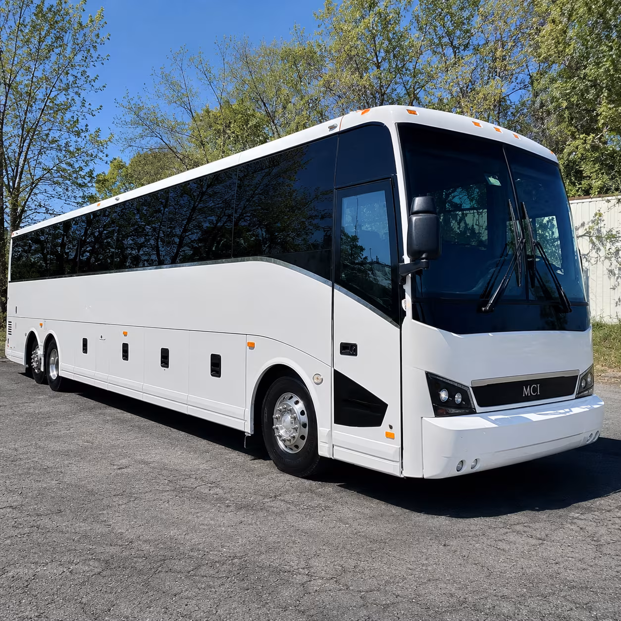 Miami School Event Transportation party bus exterior