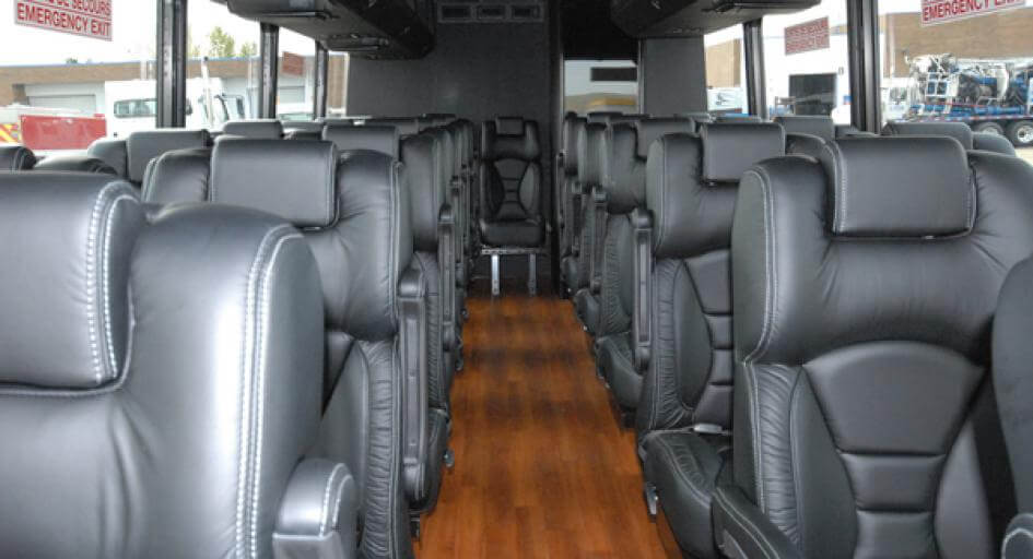 Homestead 20 Passenger Minibus Interior