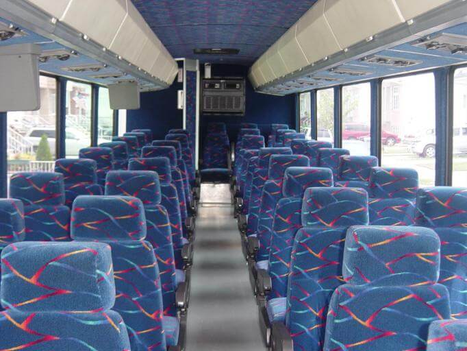 Miami 35 Passenger Shuttle Bus Interior