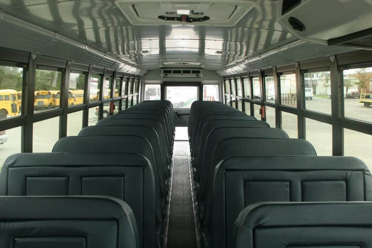 Miami 47 Passenger School Bus Interior