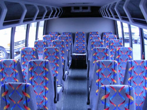 Davie 15-35 Passenger Minibuses Interior
