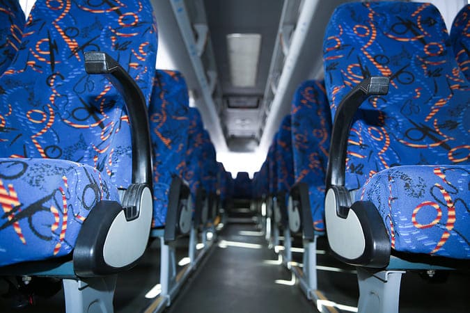 Davie 47-56 Passenger Charter Buses Interior
