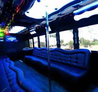40 people party bus Hollywood