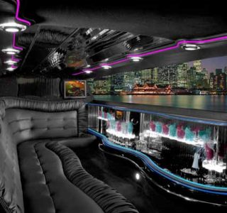 Chrysler 300 Kendall limo interior